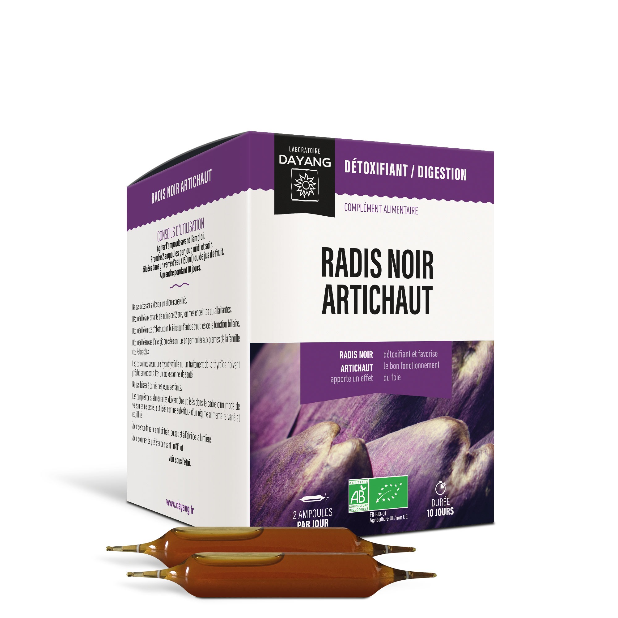 Radis noir Artichaut BIO